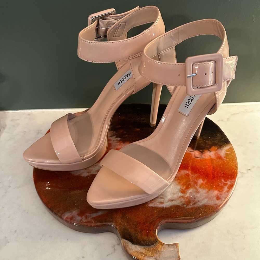 Steve Madden Nude Platforms